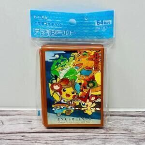 Pokemon Center Tohoku Festival Pikachu Original Card Sleeves New Japan US Seller